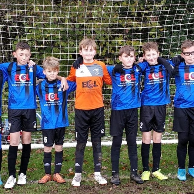 ECL sponsor the local youth football team