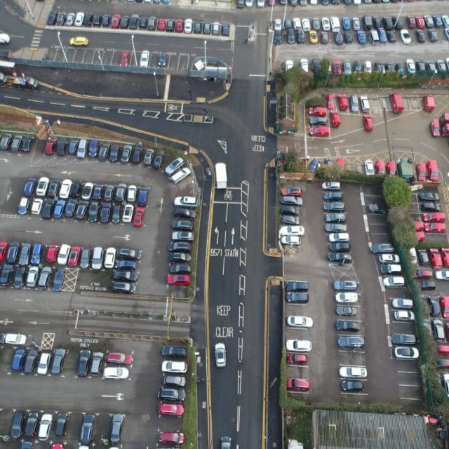 car park infrastructure Finedon